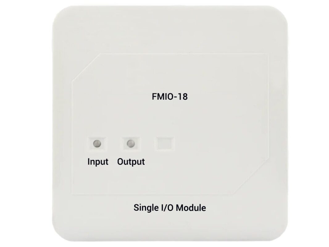 Single I/O module fire alarm